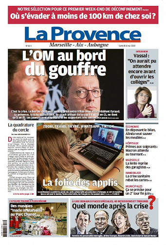 La Provence Marseille - Samedi 16 Mai 2020