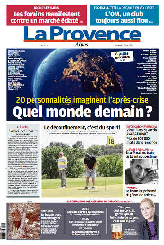 La Provence Alpes - Dimanche 17 Mai 2020