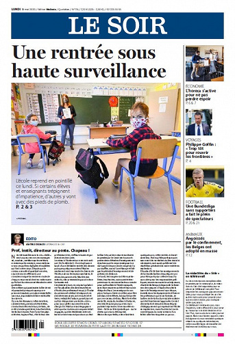 Le Soir - Lundi 18 Mai 2020