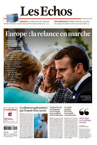 Les Echos du Mardi 19 Mai 2020