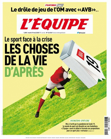 L’equipe du Mardi 19 Mai 2020