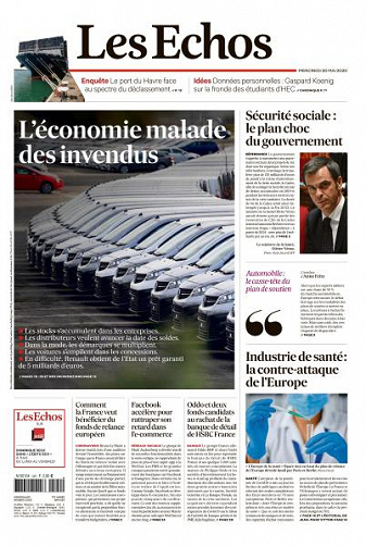 Les Echos du Mercredi 20 Mai 2020