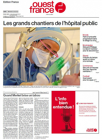 Ouest France - Mercredi 20 Mai 2020