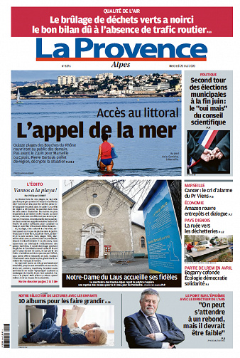 La Provence Alpes - Mercredi 20 Mai 2020