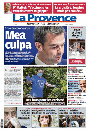 La Provence Marseille - Jeudi 21 Mai 2020