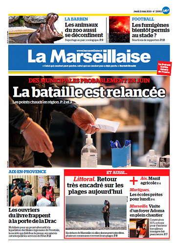 La Marseillaise - Jeudi 21 Mai 2020