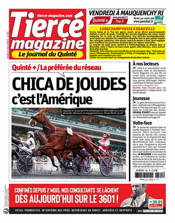 Tiercé Magazine du Jeudi 21 mai 2020
