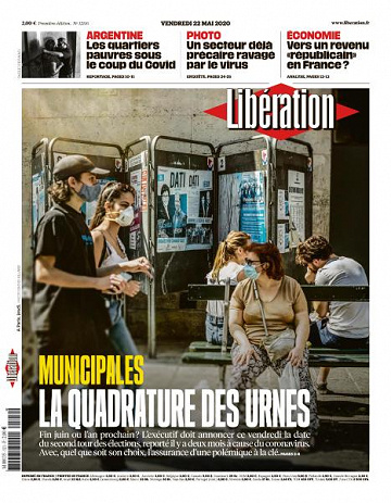 Liberation du Vendredi 22 Mai 2020