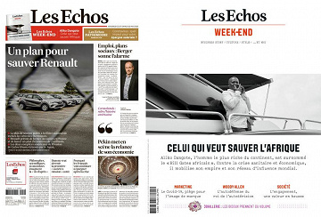 Pack Les Echos + Les Echos Week-end - Vendredi 22 Mai 2020