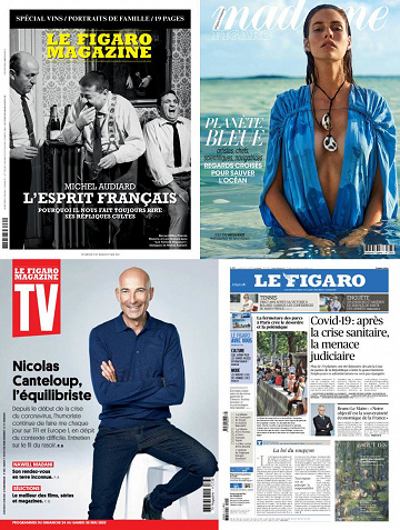 Pack Le Figaro et ses 3 suppléments - Vendredi 22 Mai 2020