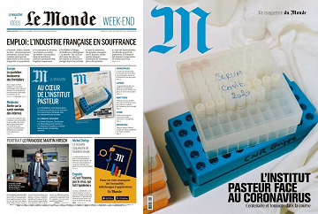 Pack Le Monde + M le Magazine du Monde - Samedi 23 Mai 2020