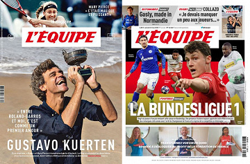 Pack L’Equipe + L’Equipe Magazine - Samedi 23 Mai 2020