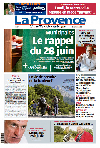 La Provence Marseille - Samedi 23 Mai 2020