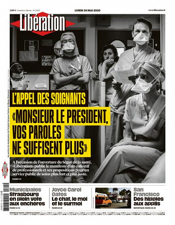 Liberation du Lundi 25 Mai 2020