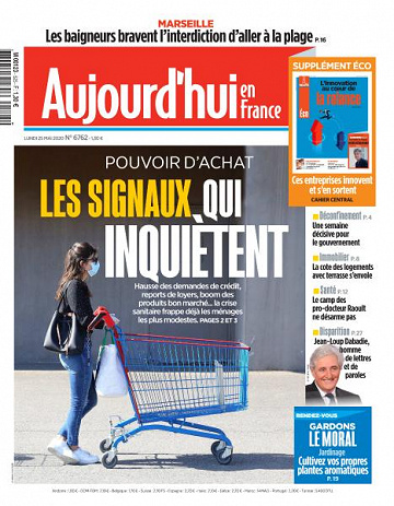 Aujourd’hui en France - 25 Mai 2020