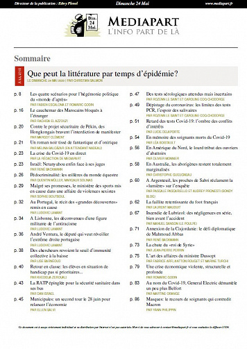 Mediapart - Dimanche 24 Mai 2020
