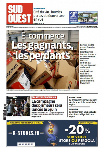 Sud Ouest Sud-Gironde - Lundi 25 Mai 2020