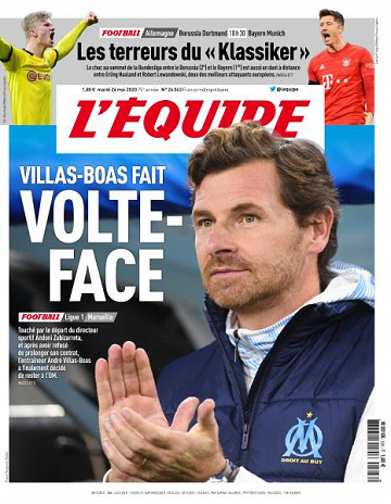 L’equipe du Mardi 26 Mai 2020