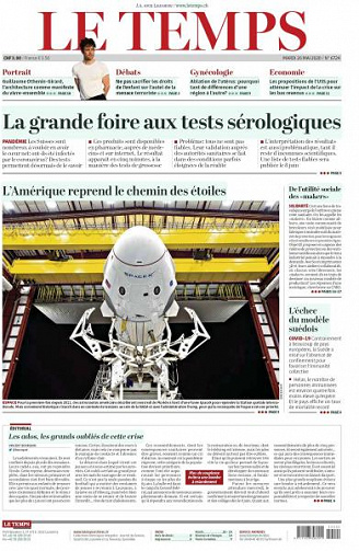 Le Temps - 26 Mai 2020