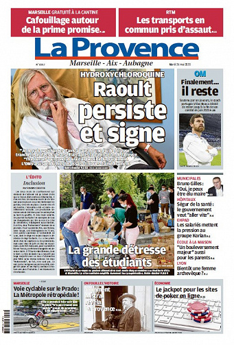 La Provence Marseille - Mardi 26 Mai 2020
