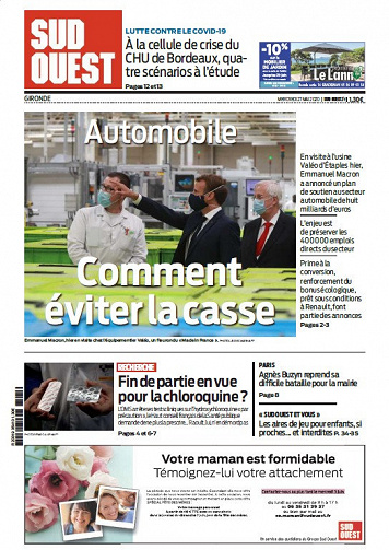 Sud Ouest Gironde - Mercredi 27 Mai 2020
