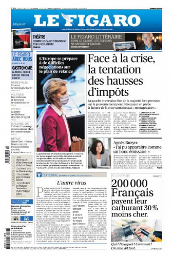 Le Figaro du Jeudi 28 Mai 2020