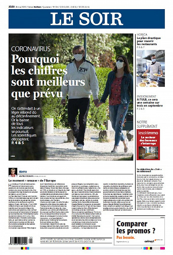Le Soir - Jeudi 28 Mai 2020
