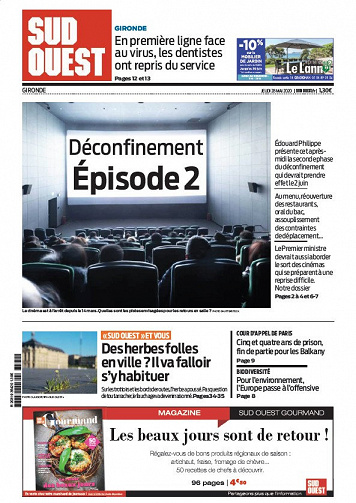 Sud Ouest Gironde - Jeudi 28 Mai 2020