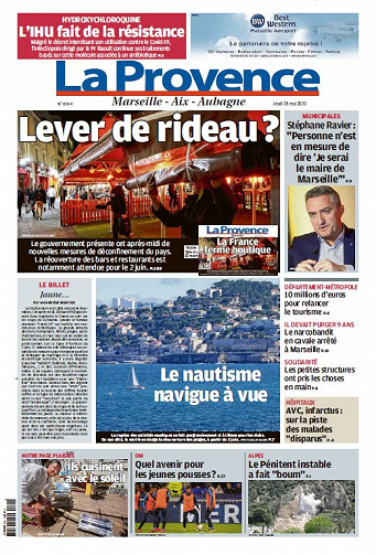 La Provence Marseille - Jeudi 28 Mai 2020