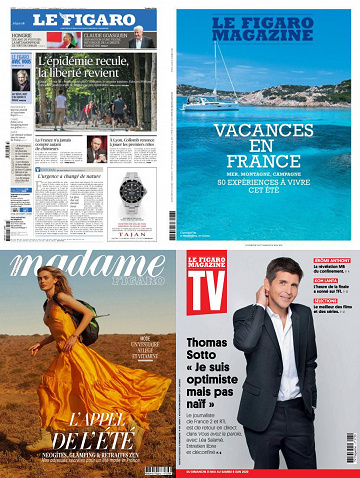 Pack Le Figaro et ses 3 suppléments - Vendredi 29 Mai 2020