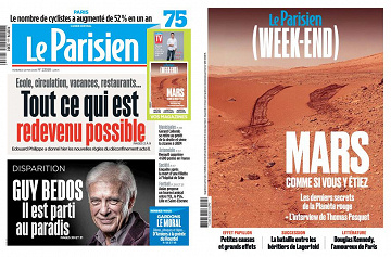 Pack Le Parisien + Le Parisien Week-End - Vendredi 29 Mai 2020