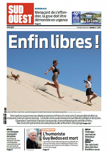 Sud Ouest Gironde - Vendredi 29 Mai 2020