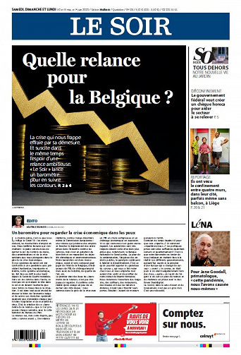 Le Soir - Samedi 30 Mai au Lundi 1er Juin 2020