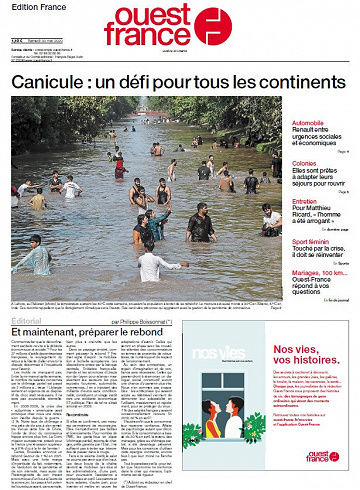 Ouest France - Samedi 30 Mai 2020