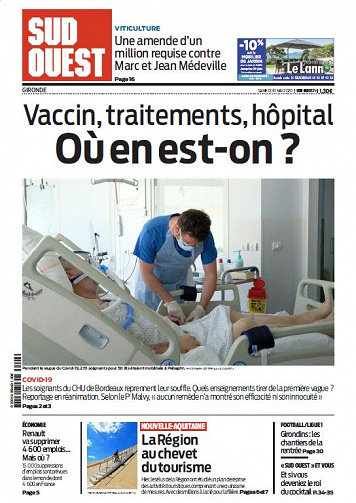 Sud Ouest Gironde - Samedi 30 Mai 2020