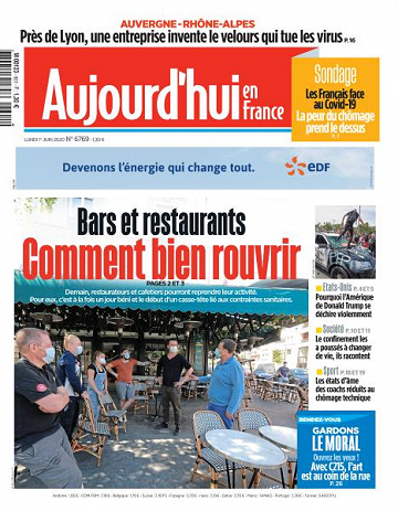 Aujourd’hui en France - 1er Juin 2020