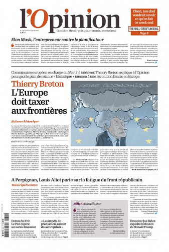 L’Opinion - 2 Juin 2020