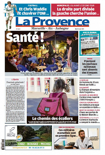 La Provence Marseille - Lundi 2 Juin 2020