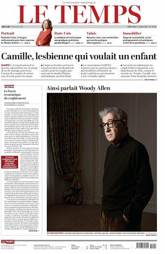 Le Temps - 3 Juin 2020