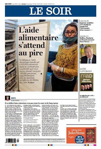 Le Soir - Mercredi 3 Juin 2020