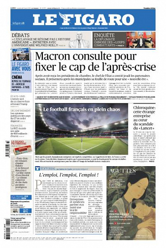 Le Figaro du Vendredi 5 et Samedi 6 Juin 2020