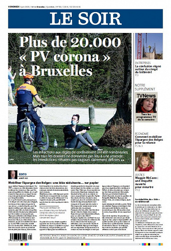 Le Soir - Vendredi 5 Juin 2020