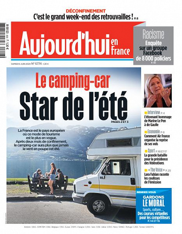 Aujourd’hui en France - 6 Juin 2020