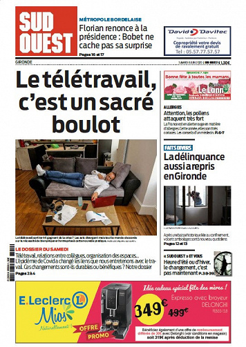 Sud Ouest - Gironde - Samedi 6 Juin 2020