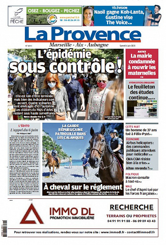 La Provence Marseille - Samedi 6 Juin 2020