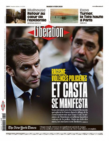 Libération du Mardi 9 Juin 2020