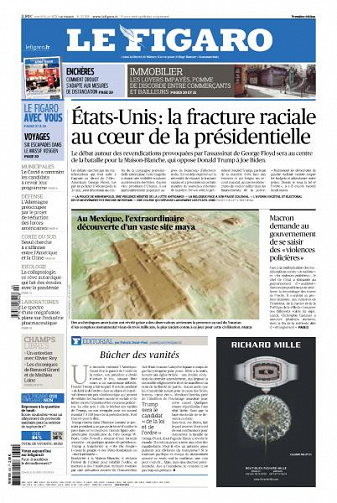 Le Figaro du Mardi 9 Juin 2020