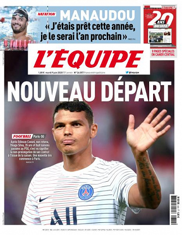 L’equipe du Mardi 9 Juin 2020