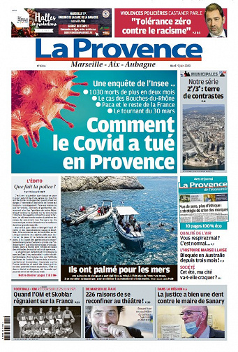 La Provence Marseille - Mardi 9 Juin 2020