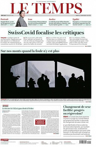 Le Temps - 11 Juin 2020